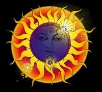 Solar Eclipse Face